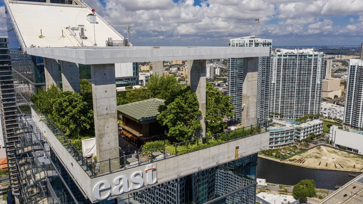 East Miami — Rooftop Channel Letters